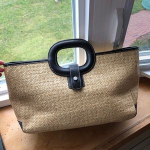 Maxx New York Straw handbag